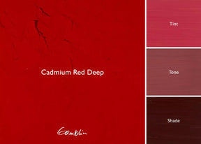 Gamblin Artist's Oil Colors Cadmium Red Deep 150 ml - merriartist.com