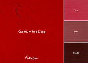Gamblin Artist's Oil Colors Cadmium Red Deep 37 ml - merriartist.com