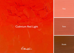 Gamblin Artist's Oil Colors Cadmium Red Light 37 ml - merriartist.com