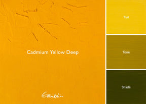 Gamblin Artist's Oil Colors Cadmium Yellow Deep 37 ml - merriartist.com