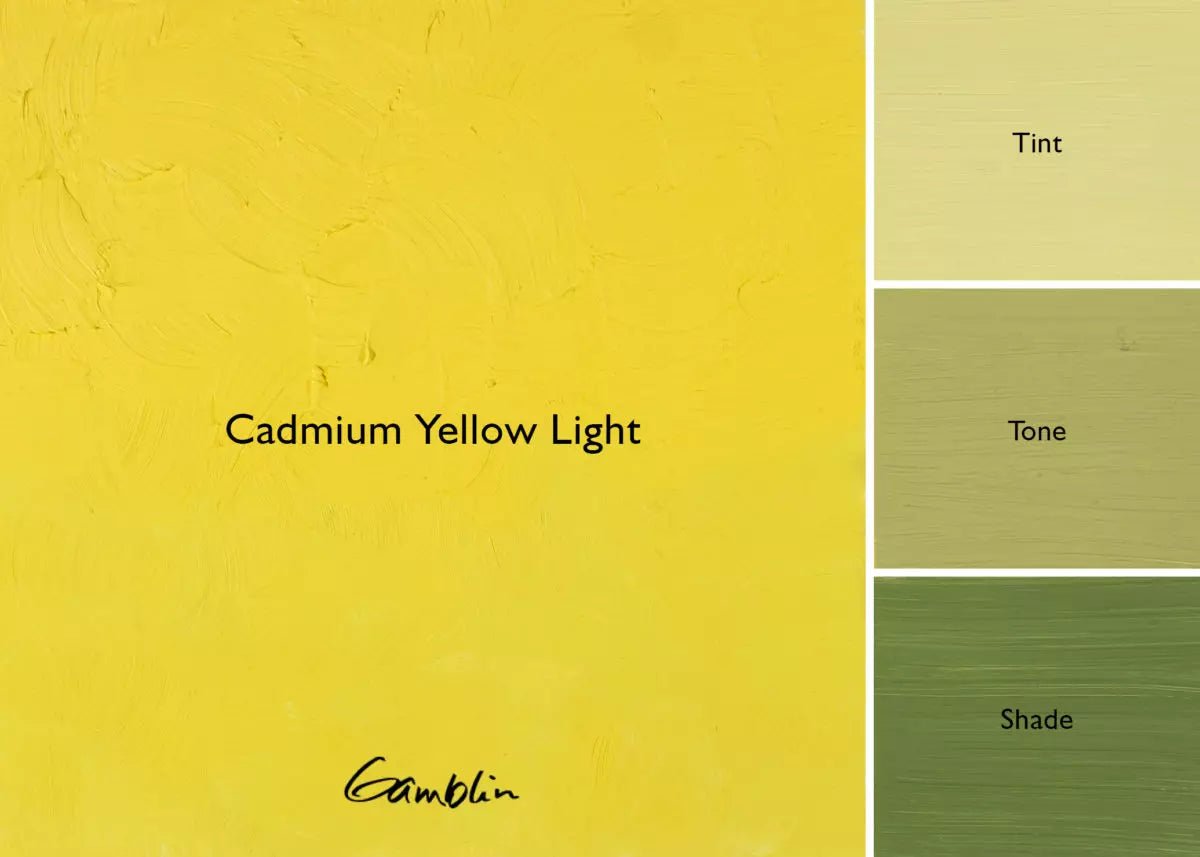 Gamblin Artist's Oil Colors Cadmium Yellow Light 150 ml - merriartist.com