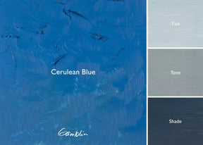 Gamblin Artist's Oil Colors Cerulean Blue 150 ml - merriartist.com