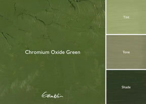 Gamblin Artist's Oil Colors Chrom Oxide Green 150 ml - merriartist.com
