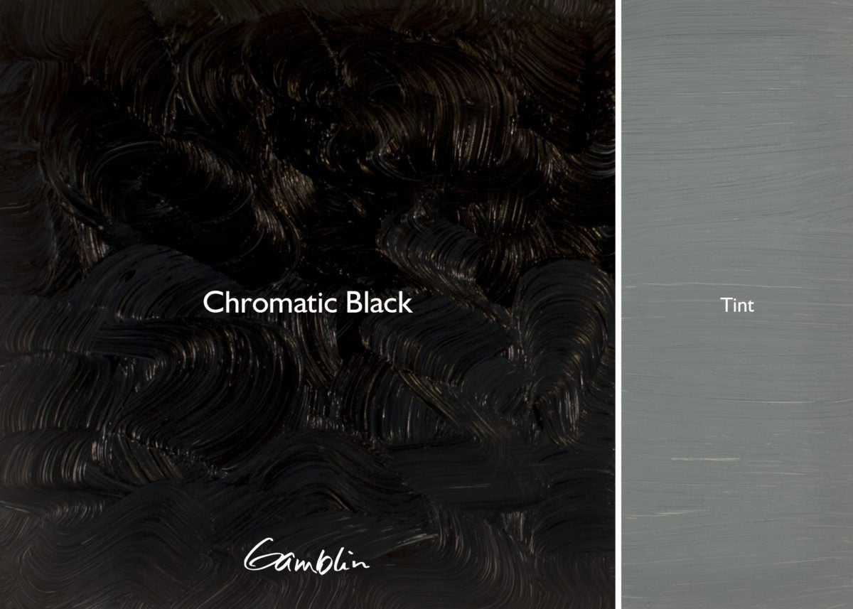 Gamblin Artist's Oil Colors Chromatic Black 37 ml - merriartist.com