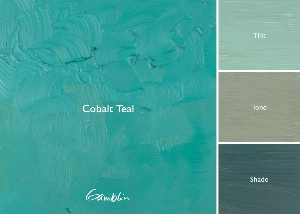 Gamblin Artist's Oil Colors Cobalt Teal 150 ml - merriartist.com