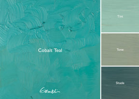 Gamblin Artist's Oil Colors Cobalt Teal 37 ml - merriartist.com