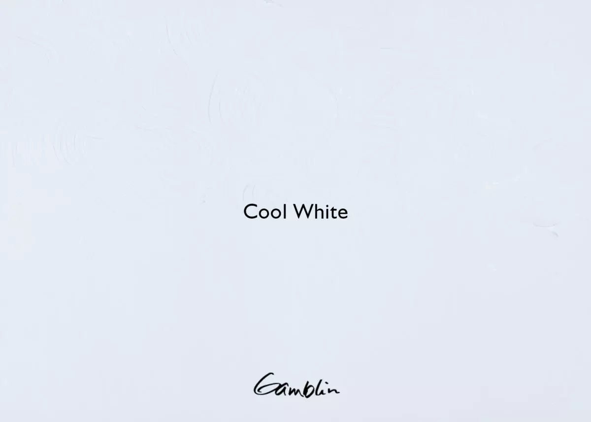 Gamblin Artist's Oil Colors Cool White 150 ml - merriartist.com