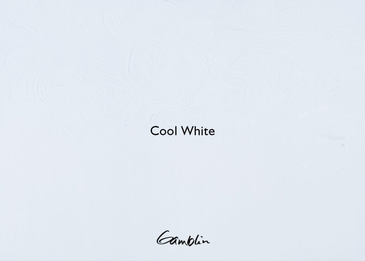 Gamblin Artist's Oil Colors Cool White 37 ml - merriartist.com