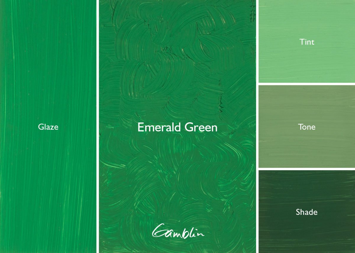 Gamblin Artist's Oil Colors Emerald Green 37 ml - merriartist.com