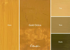 Gamblin Artist's Oil Colors Gold Ochre 150 ml - merriartist.com