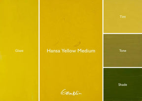 Gamblin Artist's Oil Colors Hansa Yellow Medium 150 ml - merriartist.com