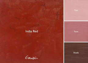 Gamblin Artist's Oil Colors India Red 150 ml - merriartist.com