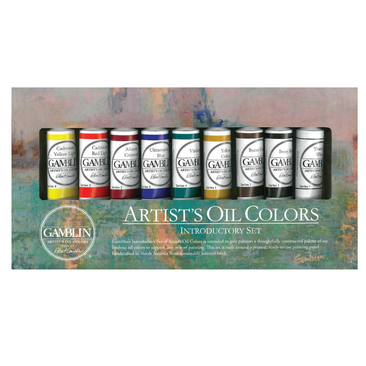 Gamblin Artist's Oil Colors Introductory Set - merriartist.com