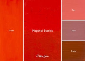 Gamblin Artist's Oil Colors Napthol Scarlet 150 ml - merriartist.com