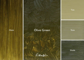 Gamblin Artist's Oil Colors Olive Green 37 ml - merriartist.com