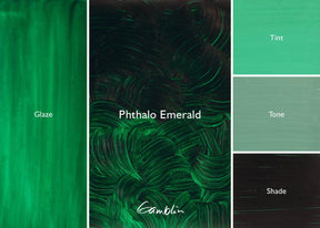 Gamblin Artist's Oil Colors Phthalo Emerald 37 ml - merriartist.com