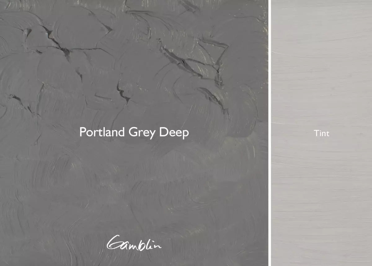 Gamblin Artist's Oil Colors Portland Grey Deep 150 ml - merriartist.com