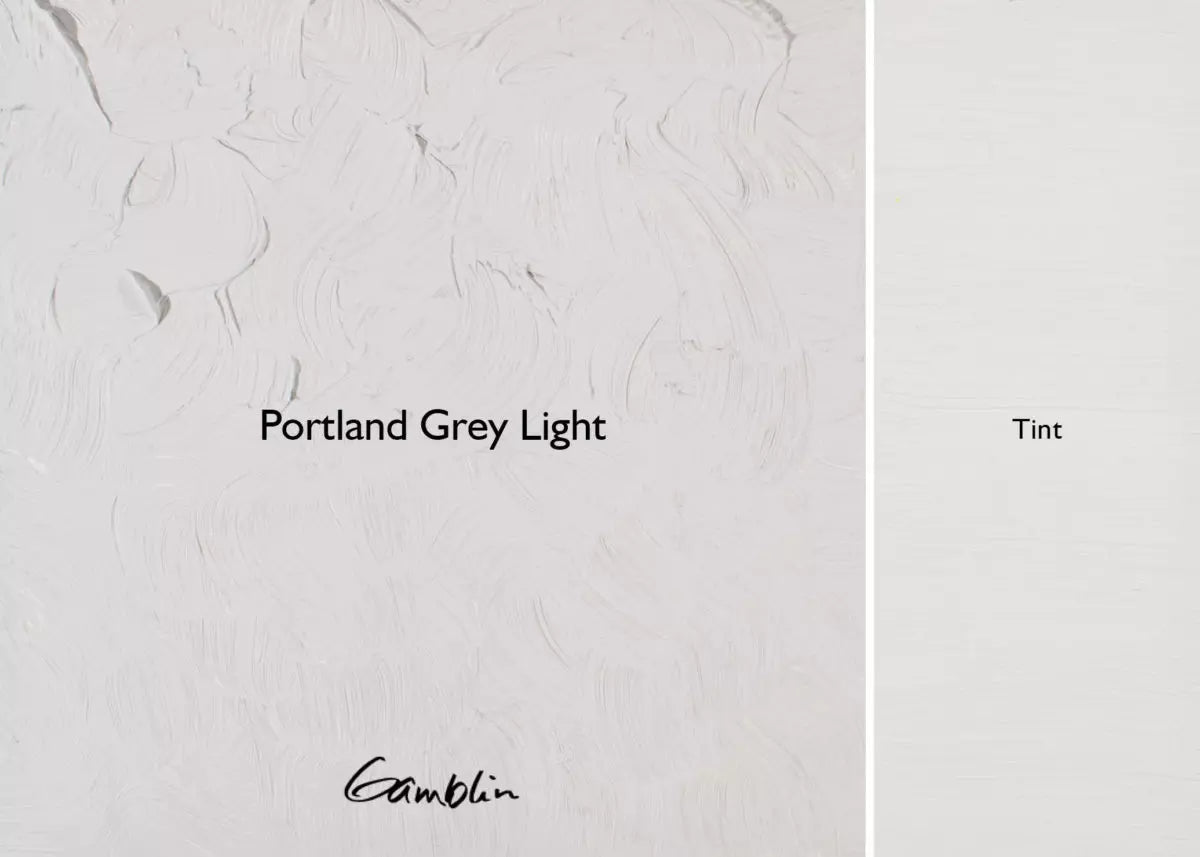 Gamblin Artist's Oil Colors Portland Grey Light 150 ml - merriartist.com