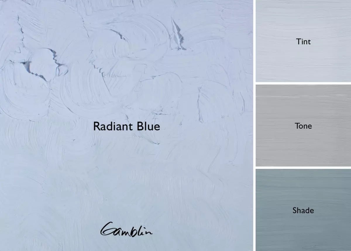 Gamblin Artist's Oil Colors 150ml Radiant Blue
