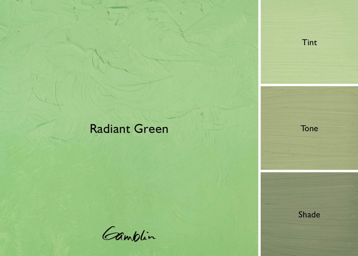 Gamblin : Artist Oil Paint : 37ml : Radiant Green