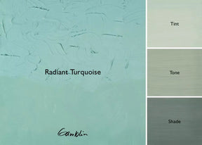 Gamblin Artist's Oil Colors Radiant Turquoise 37 ml - merriartist.com