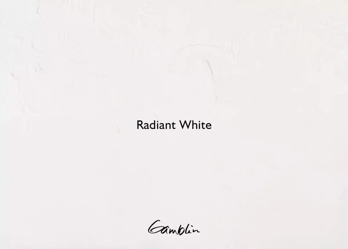 Gamblin Artist's Oil Colors Radiant White 37 ml - merriartist.com