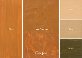 Gamblin Artist's Oil Colors Raw Sienna 150 ml - merriartist.com