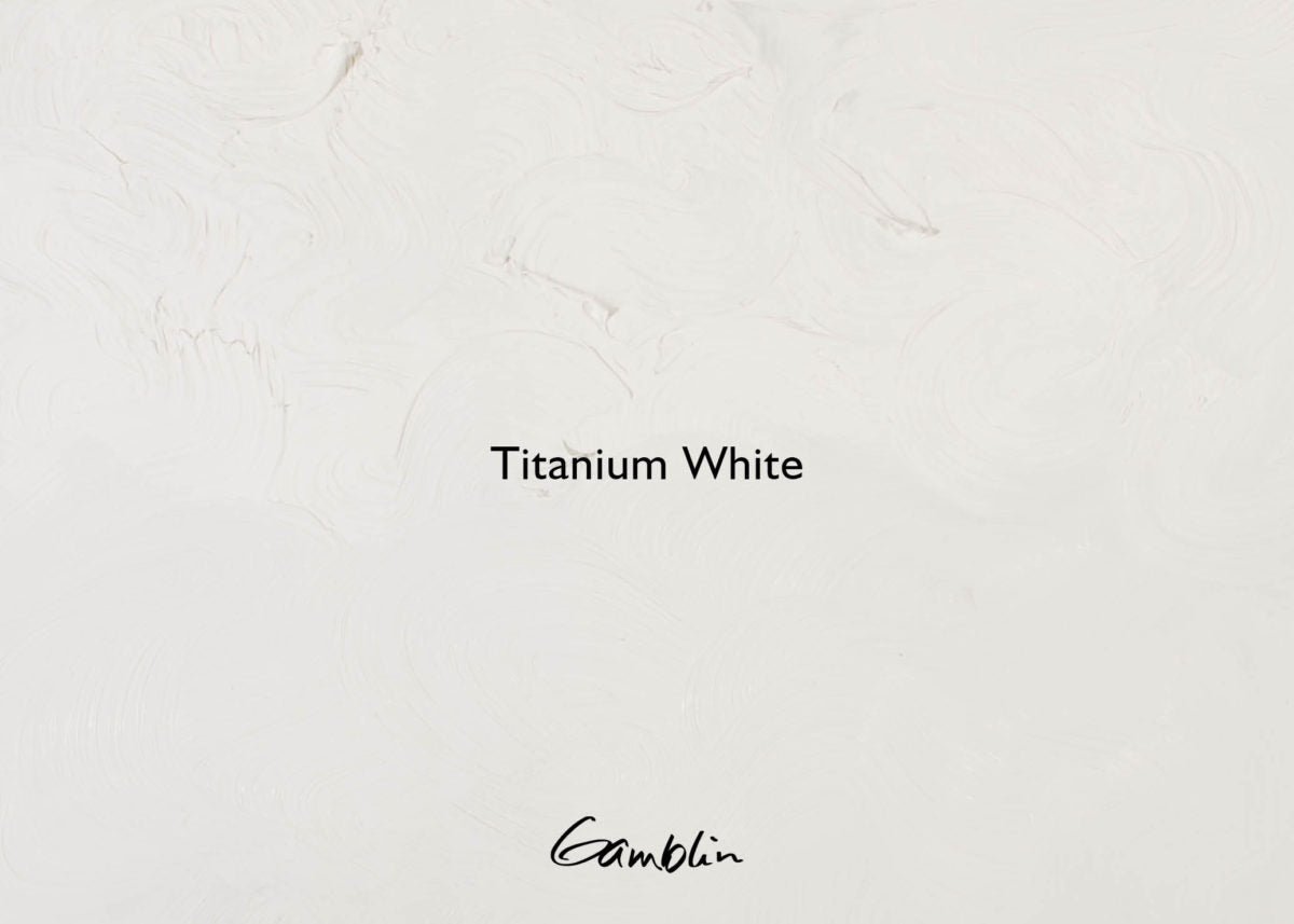 Gamblin Artist's Oil Colors Titanium White 150 ml - merriartist.com