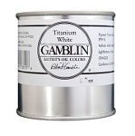 Gamblin Artist's Oil Colors Titanium White 16 oz. can - merriartist.com