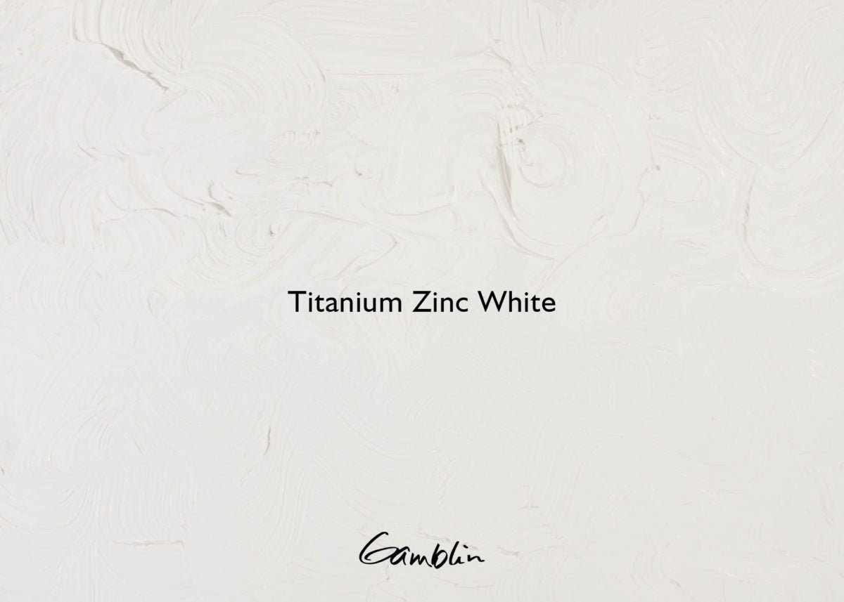 Gamblin Artist's Oil Colors Titanium-zinc White 150 ml - merriartist.com