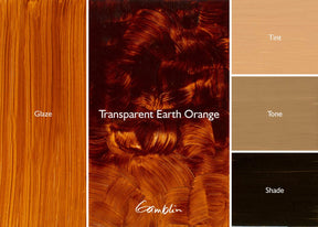 Oil Color - Transparent Earth Red, 150 ml