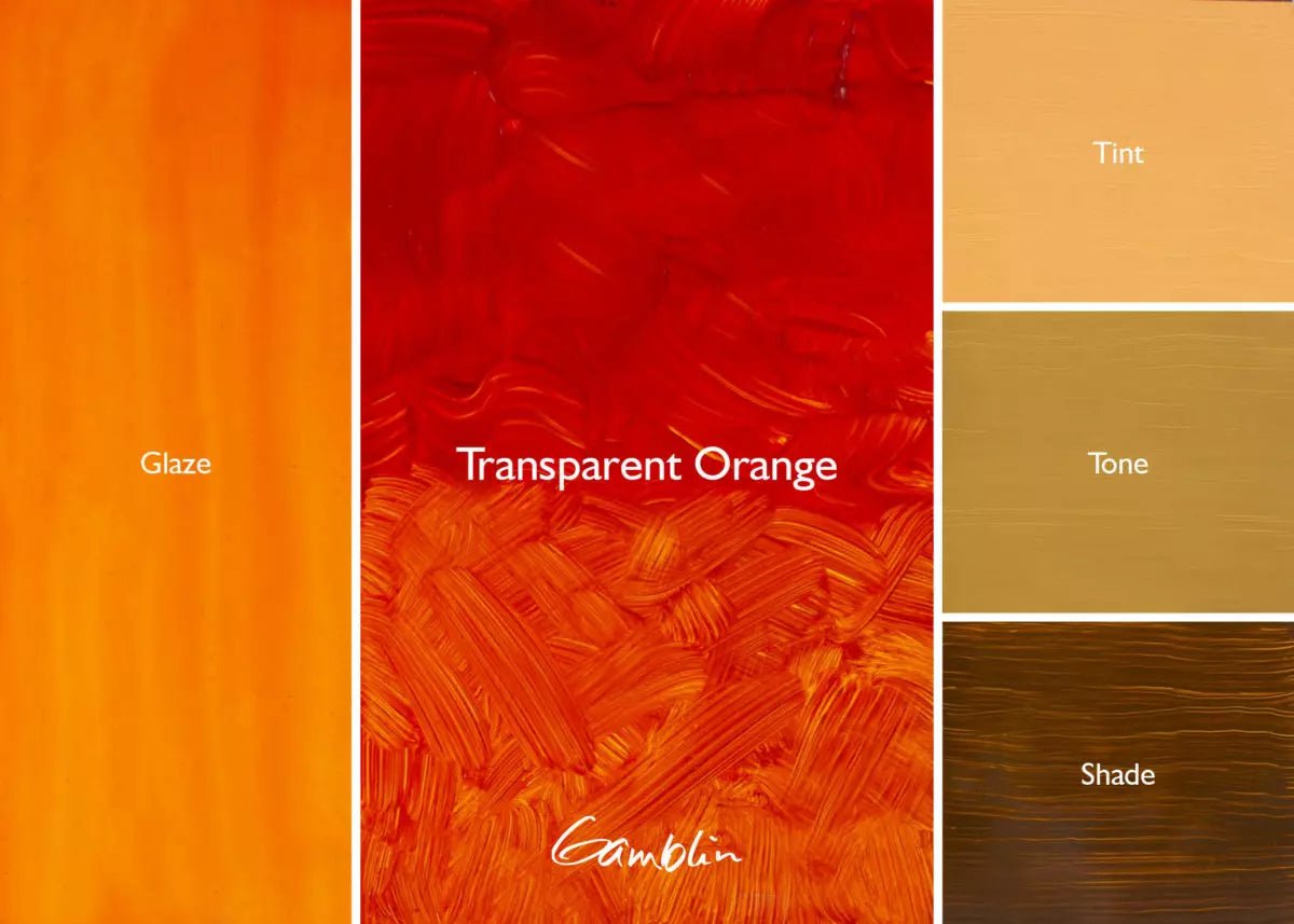 Gamblin Artist's Oil Colors Transparent Orange 37 ml - merriartist.com