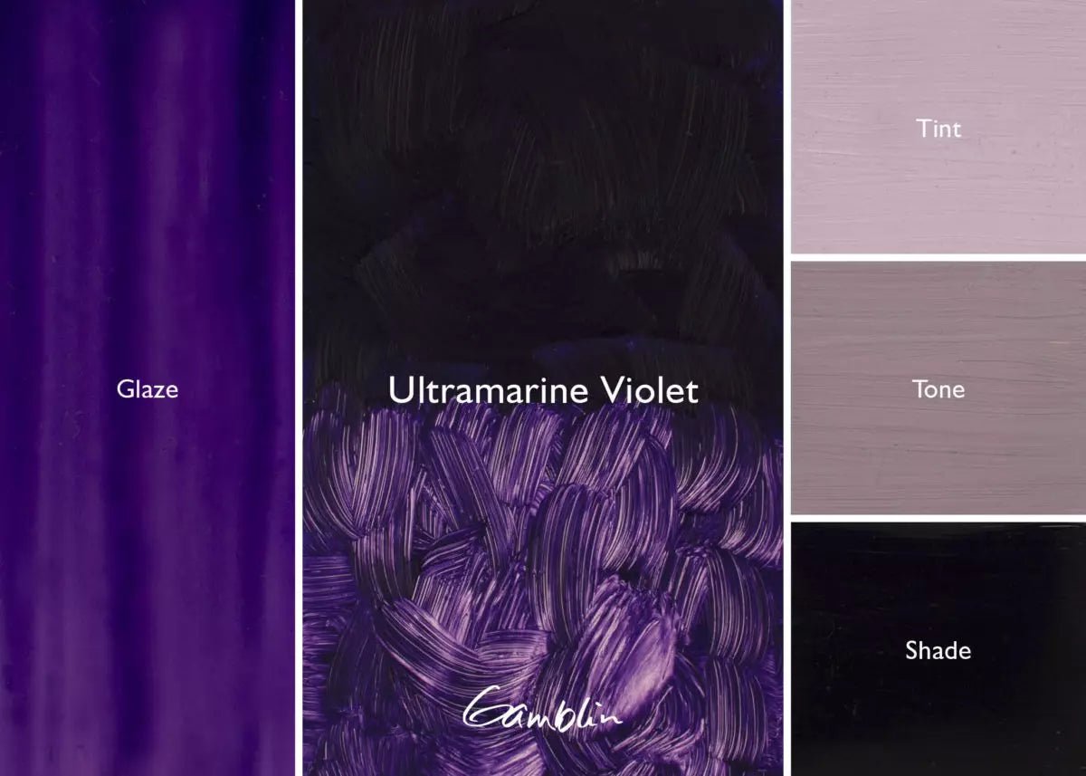 Gamblin Artist's Oil Colors Ultramarine Violet 37 ml - merriartist.com