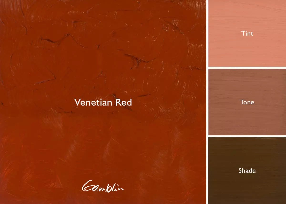 Gamblin Artist's Oil Colors Venetian Red 37 ml - merriartist.com