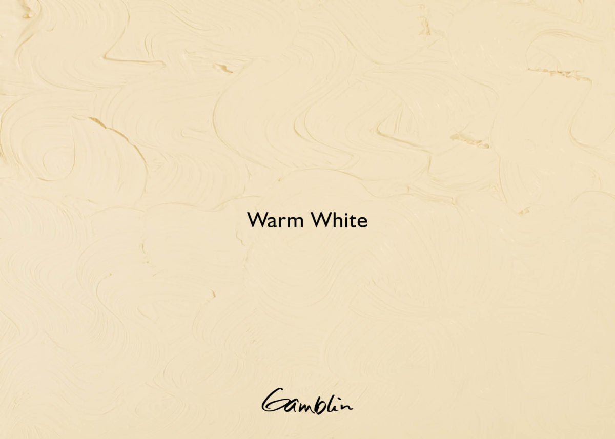 Gamblin Artist's Oil Colors Warm White 150 ml - merriartist.com