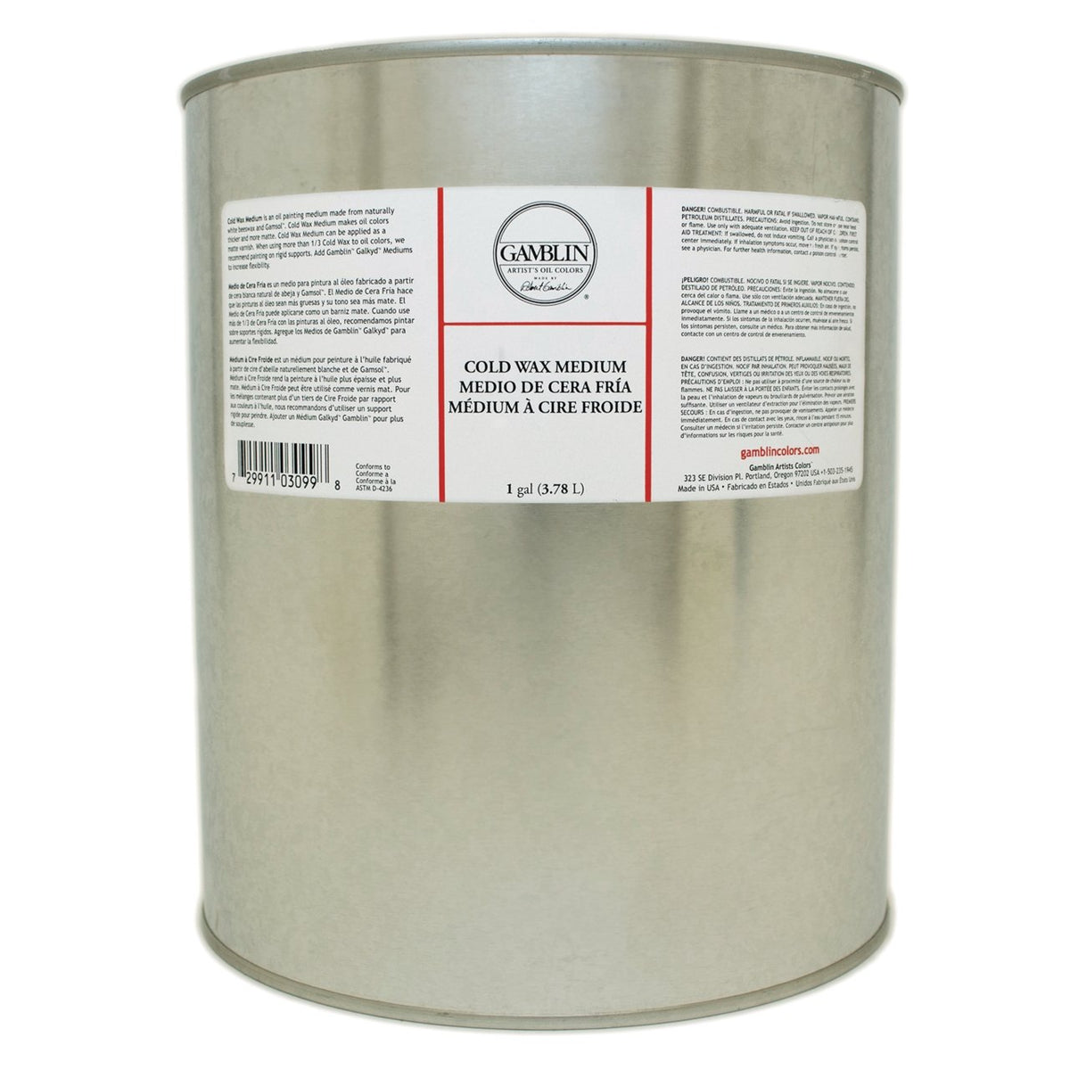 Dorlands : Wax Medium : 3780ml (1 Gallon) - Cold Wax - Encaustic & Wax -  Color