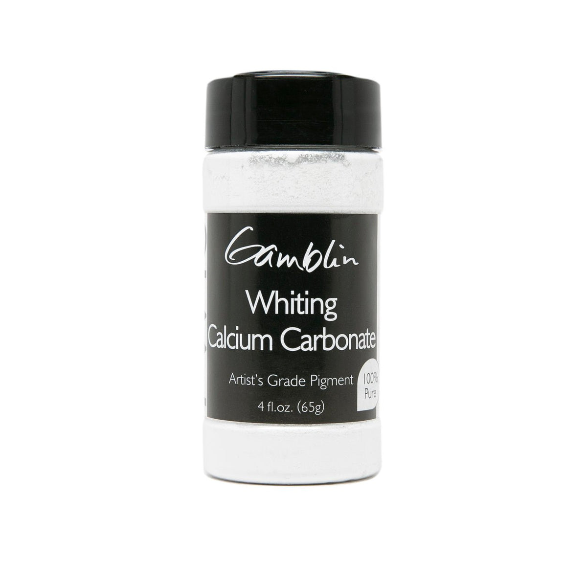 Gamblin Dry Pigment Calcium Carbonate (Whiting) 4oz (118ml) - merriartist.com