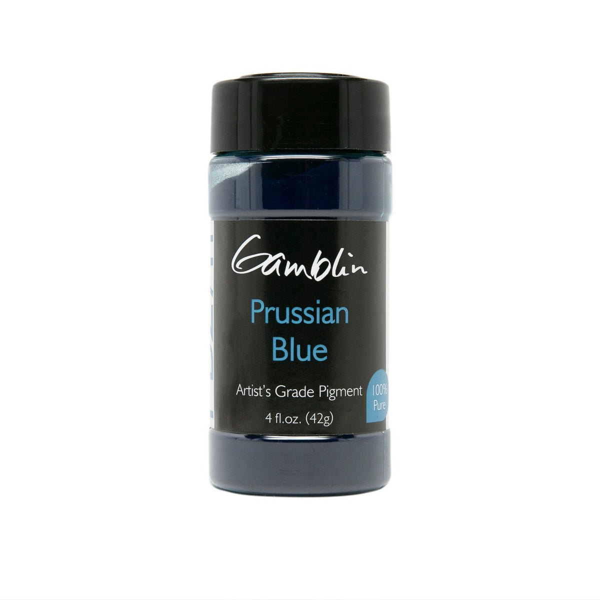 Gamblin Dry Pigment Prussian Blue 4oz (118ml) - merriartist.com