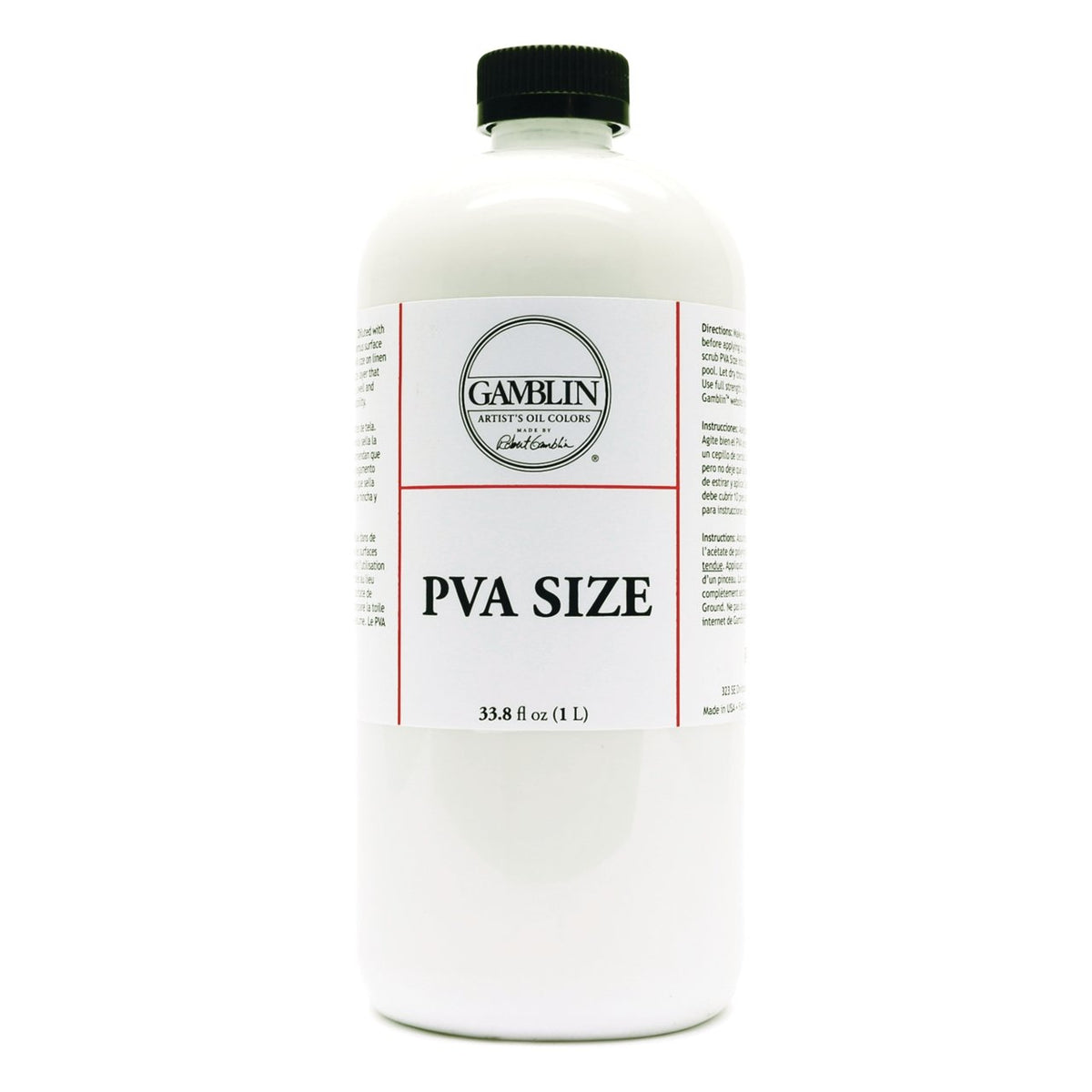 Gamblin PVA Size 32 fluid ounce - merriartist.com