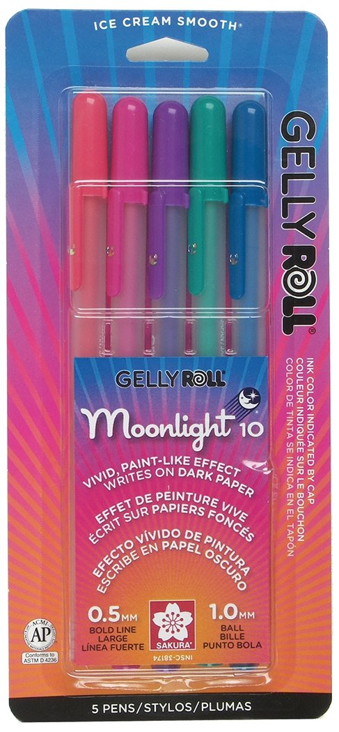 Gelly Roll Moonlight Dusk Set Set of 5 - merriartist.com