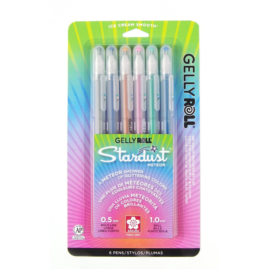 Gelly Roll Stardust Pack of 2, Clear