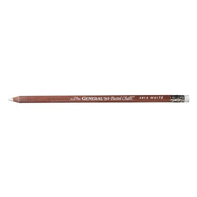 General Multi Pastel Chalk Pencil - White - merriartist.com