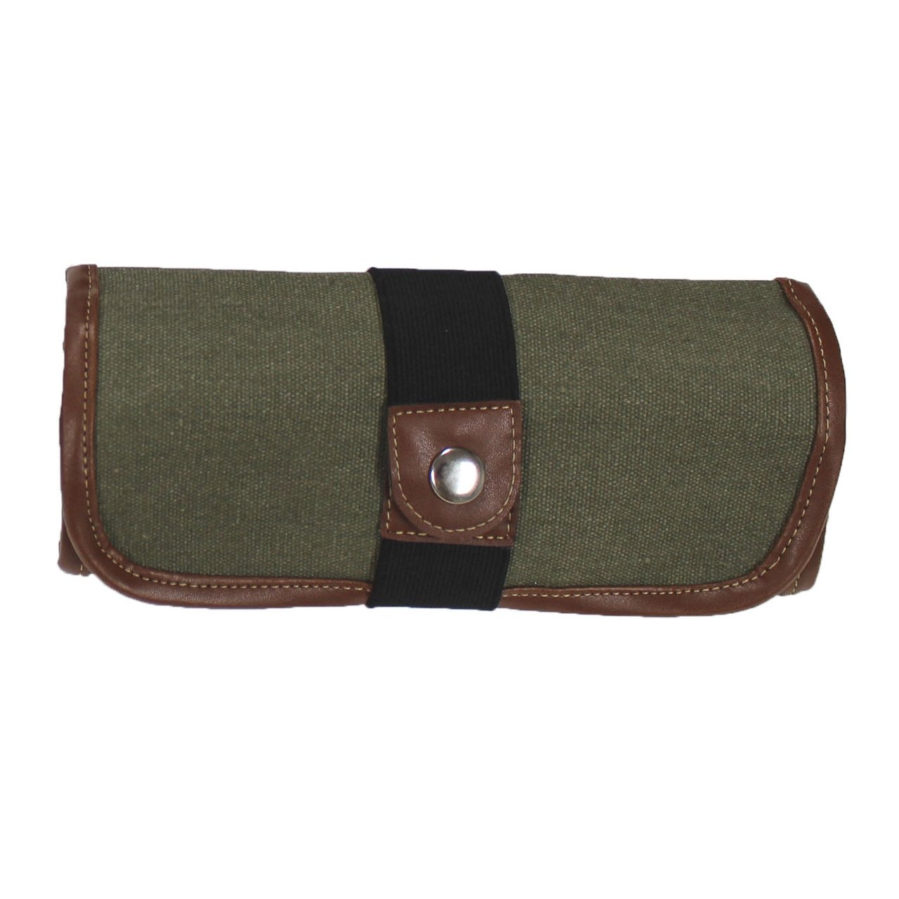 Global Arts 36 Pencil Canvas Roll Up Case - Olive - merriartist.com