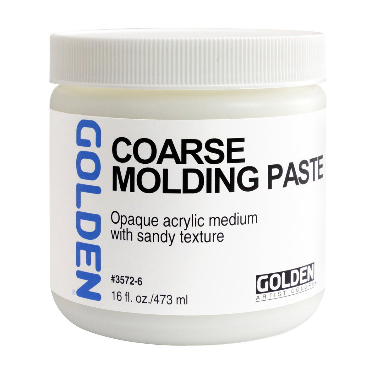 Golden Coarse Molding Paste 16 oz - merriartist.com