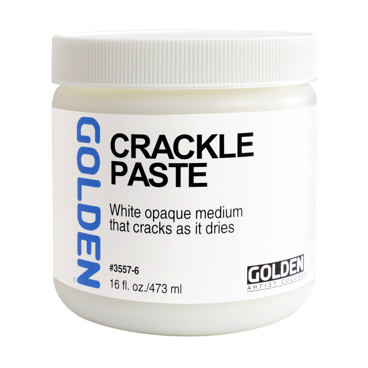 Golden Crackle Paste 16 oz - merriartist.com