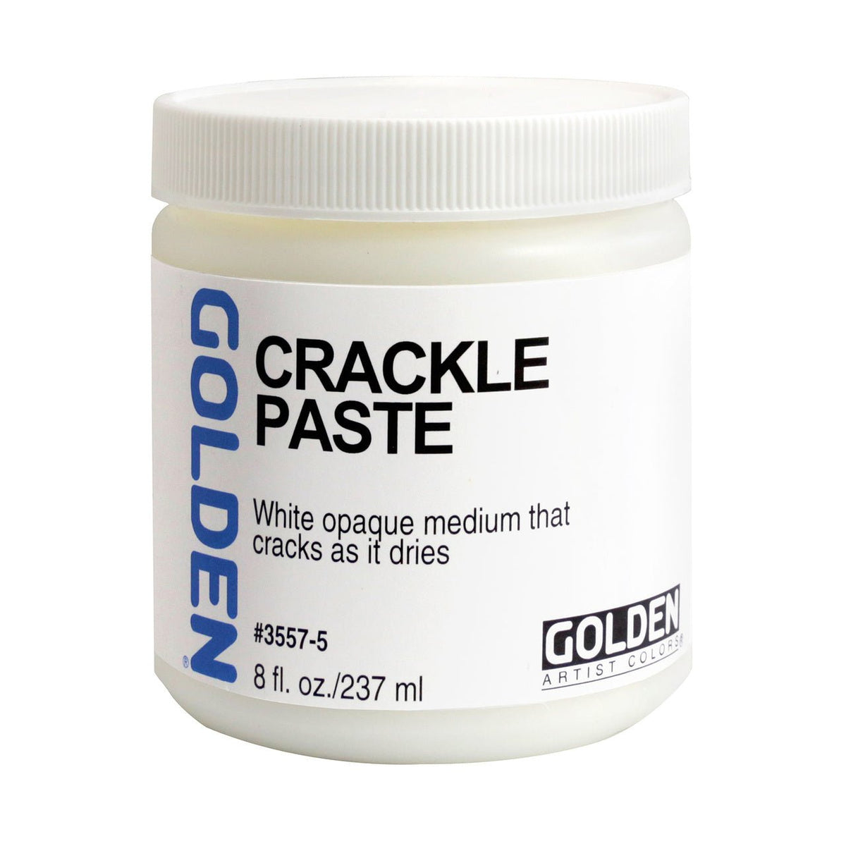Golden Crackle Paste 8 oz - merriartist.com
