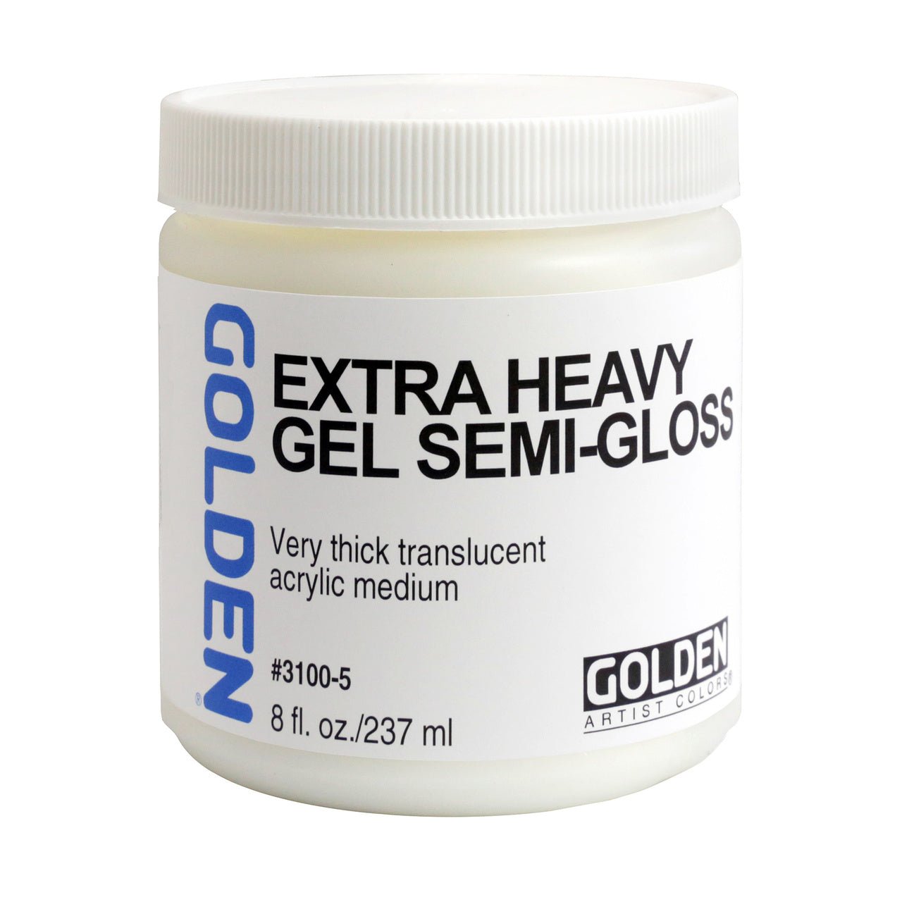 Golden Extra-heavy Gel - Semi Gloss 8 oz - merriartist.com