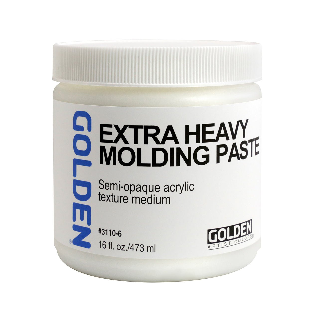 Golden Extra Heavy Molding Paste 16 oz - merriartist.com