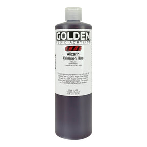 Golden Fluid Acrylic Alizarin Crimson Hue 16 oz - merriartist.com
