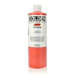 Golden Fluid Acrylic Vat Orange 16 oz - merriartist.com